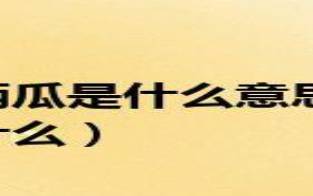 梦见瓜园