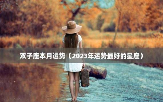 2023双子的运势