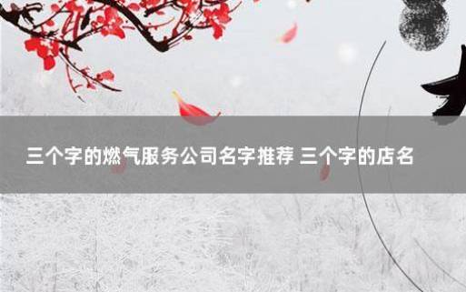 高雅的三个字的店名,注意店名音律需通顺 高雅的三个字的店名,注意店名音律需通顺