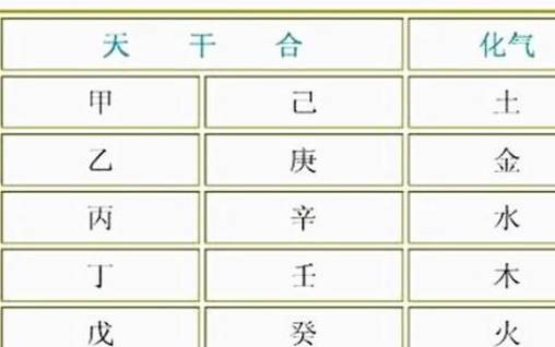 地支合化详解