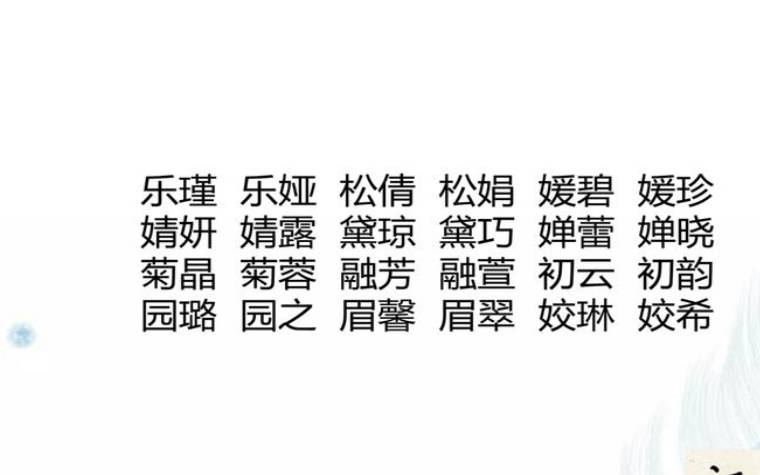 鸡年二宝宝起名取名大全集