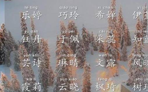 2022李姓好听的女孩名字，女婴好名属虎