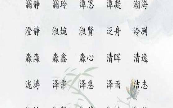 寓意好的字女孩名字