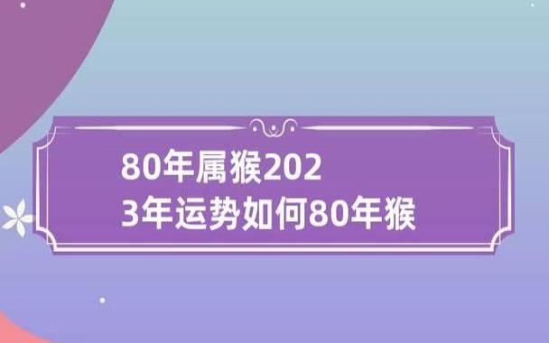 2023年属猴的运势和财运分析（小心钱财纠纷）