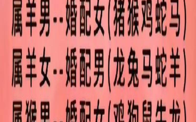 属猴的属相婚配表1980,猴的婚配对象