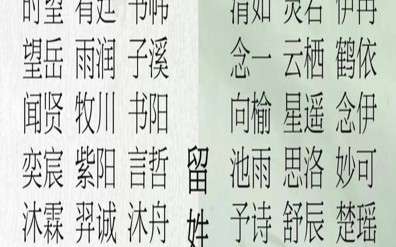 姓上官的女孩名字可爱（2024新生儿名字排行榜）