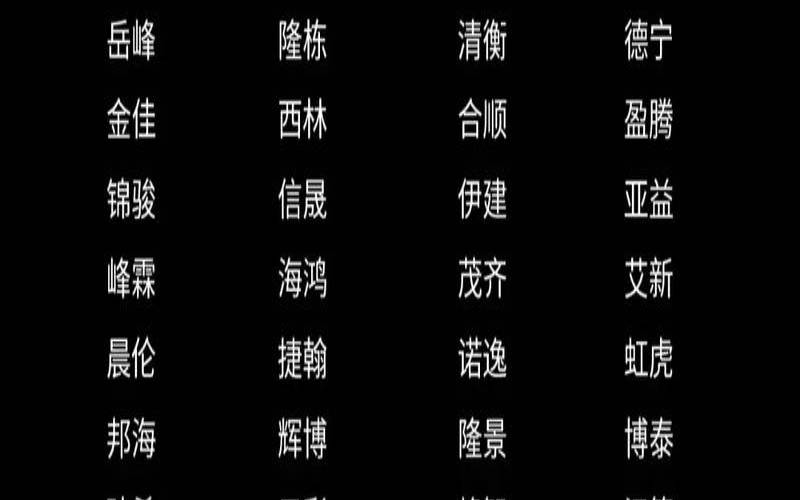 三个字独特好听的公司名（名字发财又不带财字）