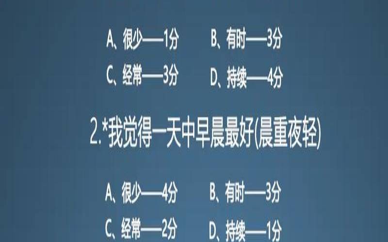 心理测试焦虑症20题在线（抑郁症测试题）