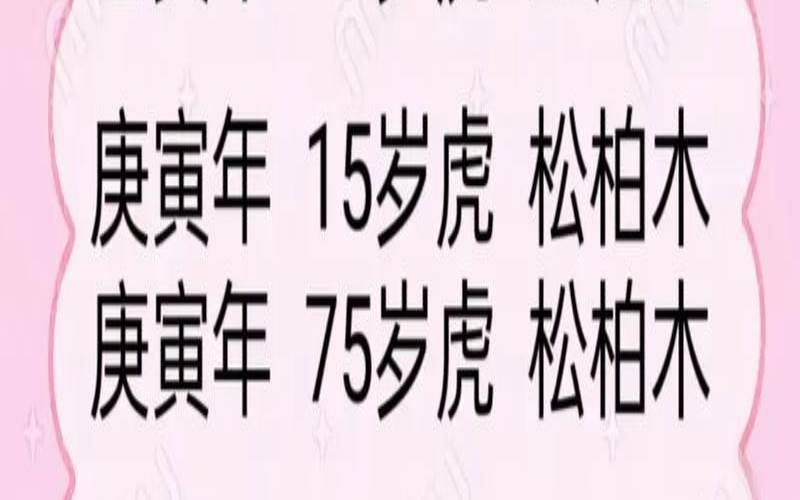 属虎2020年全年运势及运程（属虎的年份及年龄）