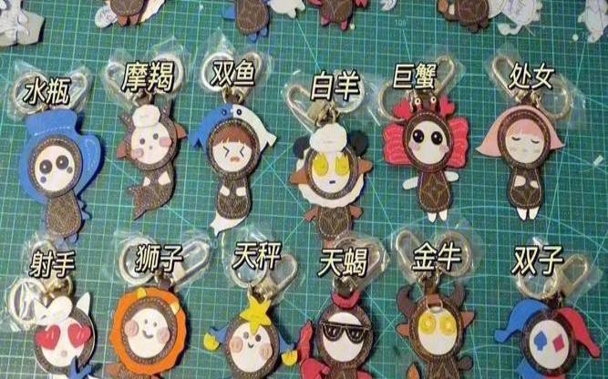 十二星座专属吊坠笔（十二星座幸运佩戴饰品）