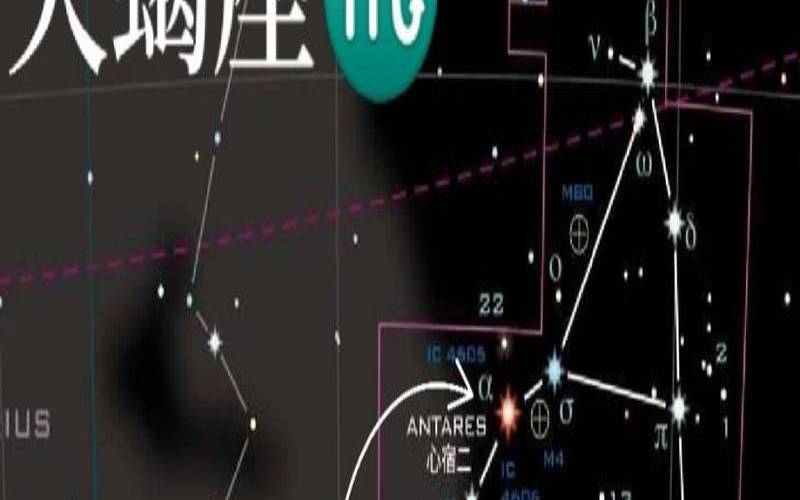 星空中的天蝎座（天蝎座的传说）