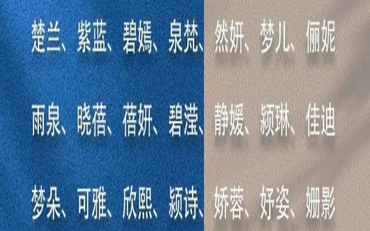 女孩子起名字生辰八字免费（缺水女孩取名）