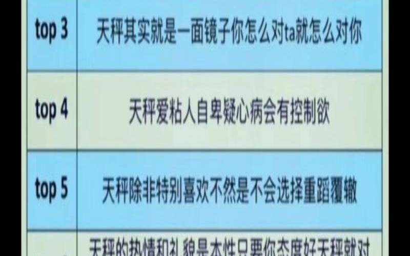 天秤座面对喜欢自己的人（天秤女开始动情的细节）