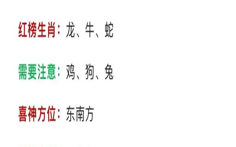 2023年11月3号（生肖运势天天看）