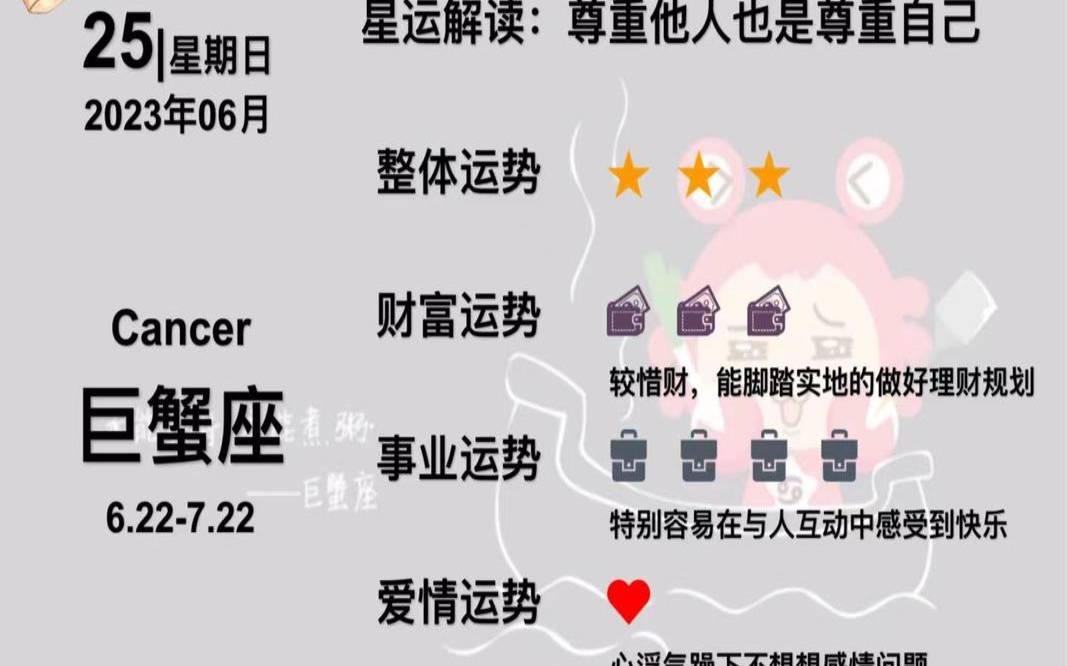 在6月25日出生的是什么星座（7月份属于什么座）