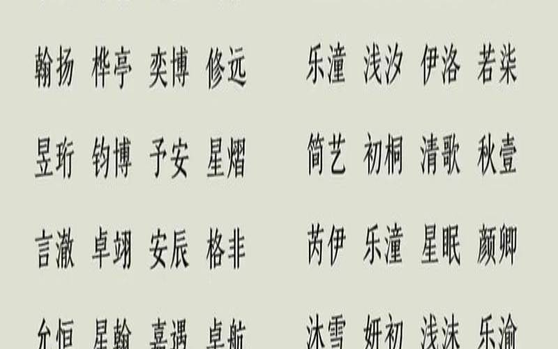 姓隗的宝宝取名（姓名打分软件免费）