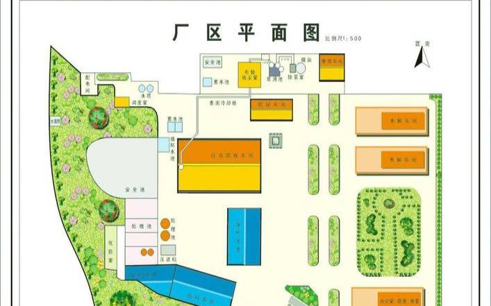 工厂绿化风水家居风水讲究（厂房风水布局图）