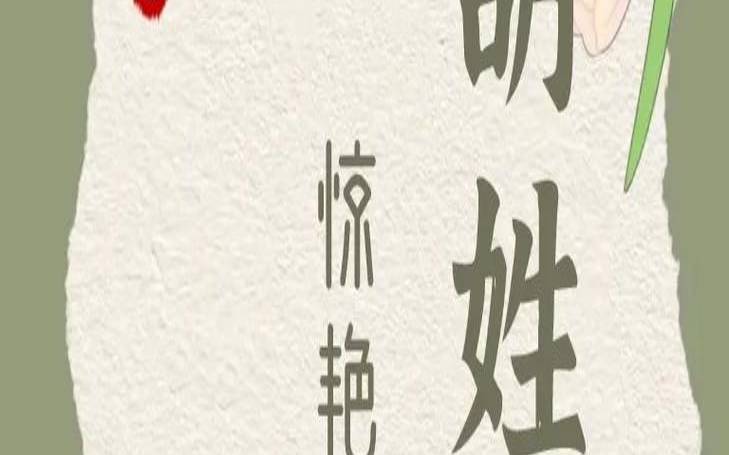 姓胡有哪些好听的名字（起名字大全免费取名软件）