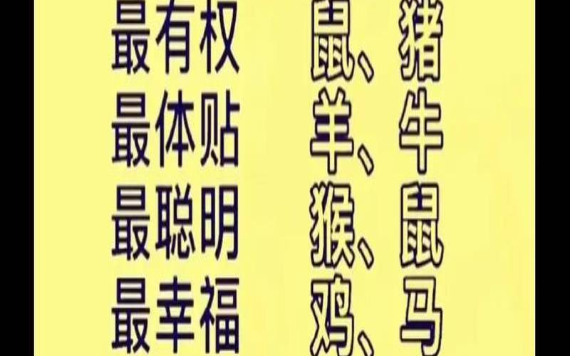 从生肖看哪些女人最旺夫，那几个生肖女婚后最旺夫