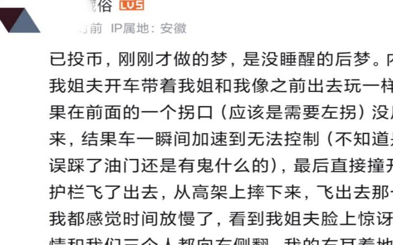 梦到姐姐开车掉水里,梦见不会开车的姐姐在开车