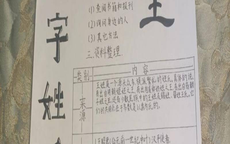 姓氏的由来是什么，姓氏的由来是什么故事