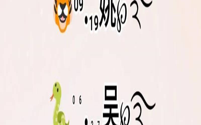 十二生肖取一个好听的名字,生肖取名字应该怎么配字