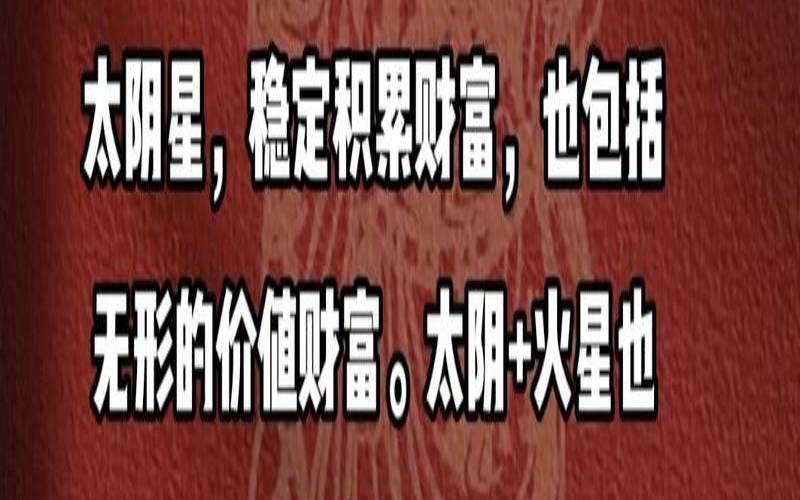 什么紫薇命格的人财运爆满（财星破格详解）