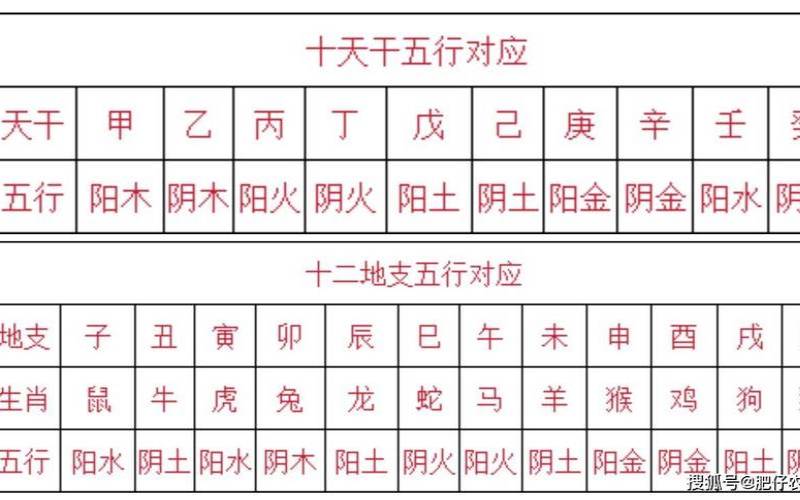 12地支的五行属性（12属性相克表）
