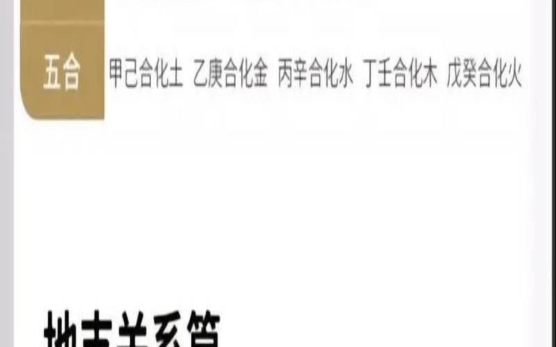 八字论生死秘法（八字之间的作用关系）
