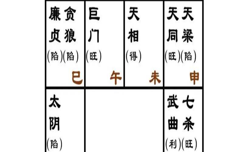 武曲天相在寅申宫坐命（紫微斗数命主武曲）
