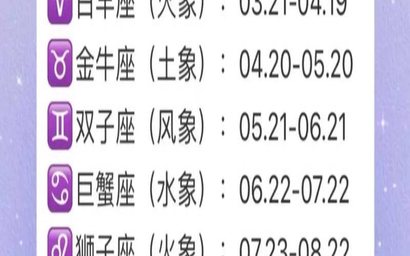 星座运势四月（四月各星座运势）