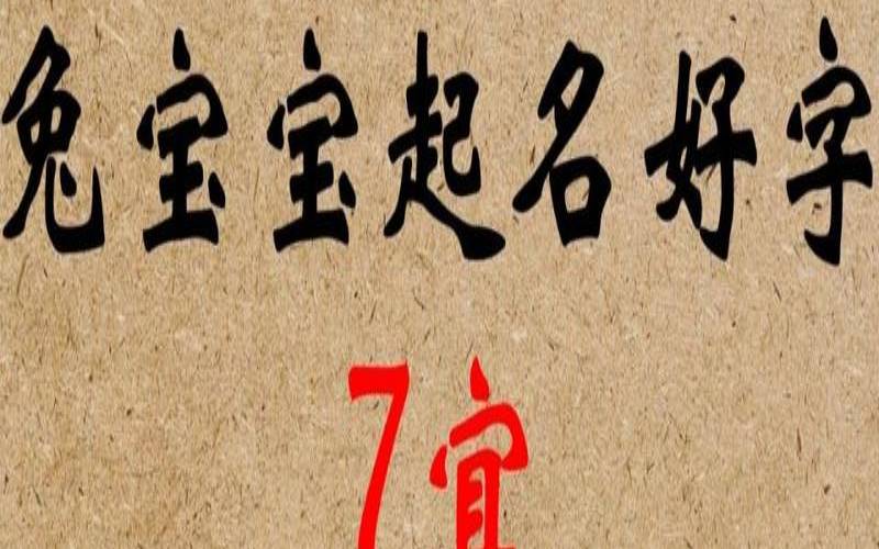 兔宝宝起名忌用字（铭跟什么字一起起名好）