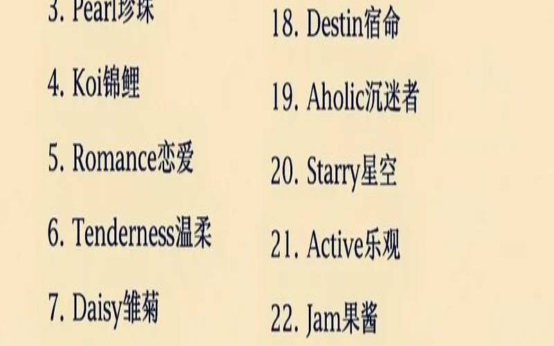 女人成熟魅力昵称大全英文（最能打动女人的男网名）