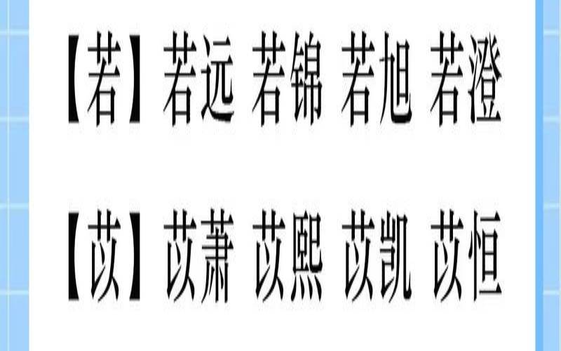 鄂姓取名字大全（兔宝宝取什么名字最好）