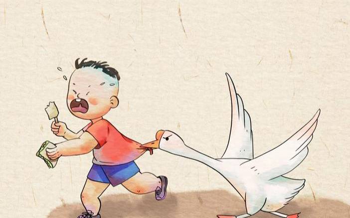 已婚女人梦见被鹅追（被鹅啄了会怎么样）