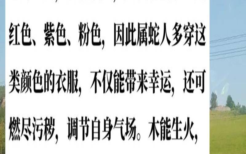 2013年4月属蛇是什么命人（2013属蛇一生的幸运颜色）