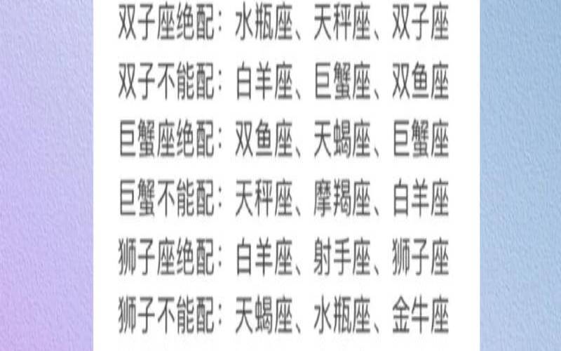 保守的人和开放的人合适吗（超级幸福的星座配对）