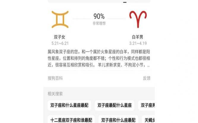 白羊和双子的情侣值（最疼白羊女的星座男）