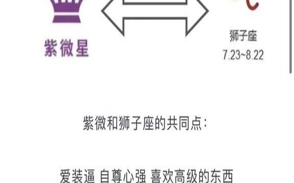 紫微主星对应十二星座（紫微十四主星最厉害组合）