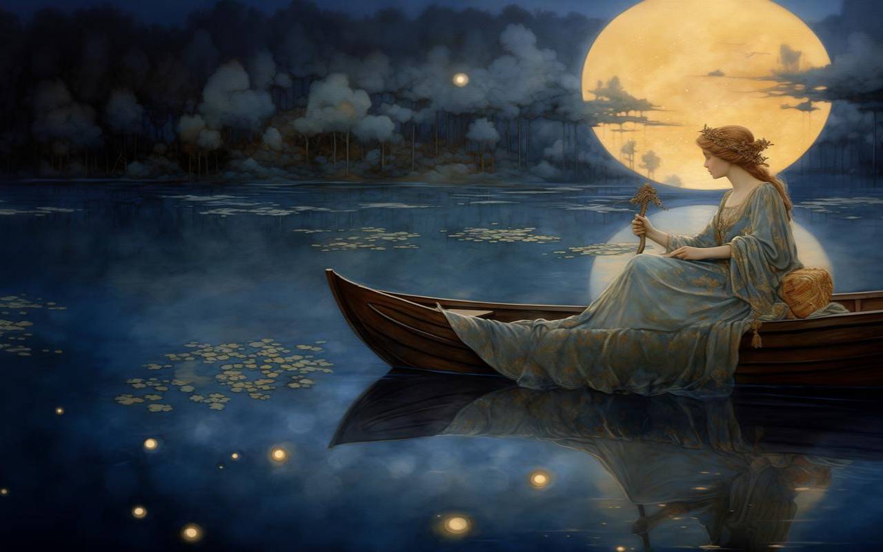 老人梦见月亮女神什么预兆（梦见月亮出现奇观）