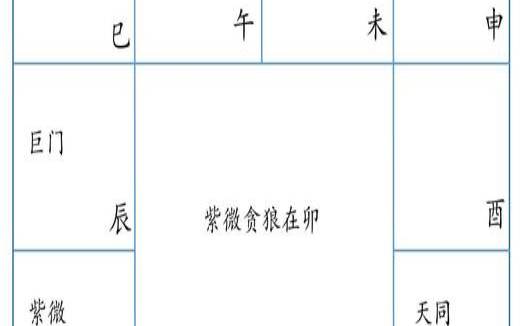 紫微贪狼在卯酉坐命（命无主星紫贪在卯酉入迁移）