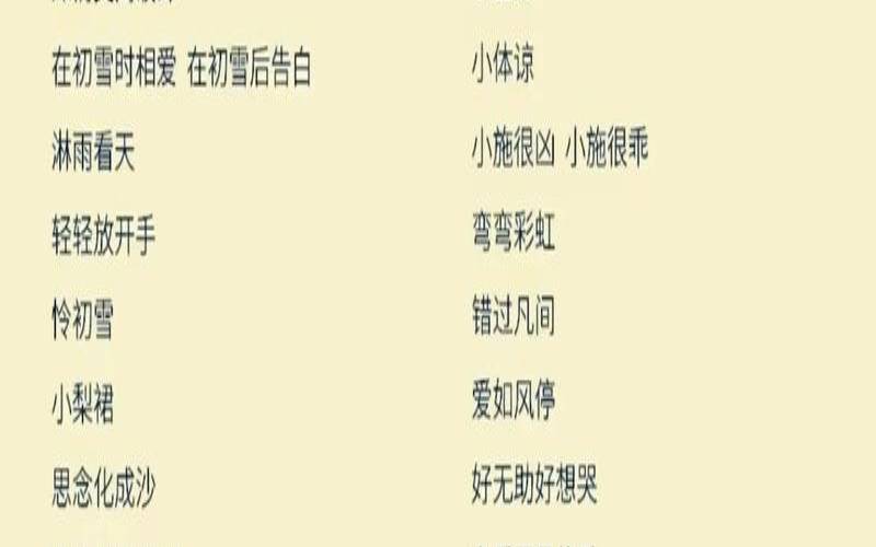4个字的游戏名字大全（四字游戏昵称）