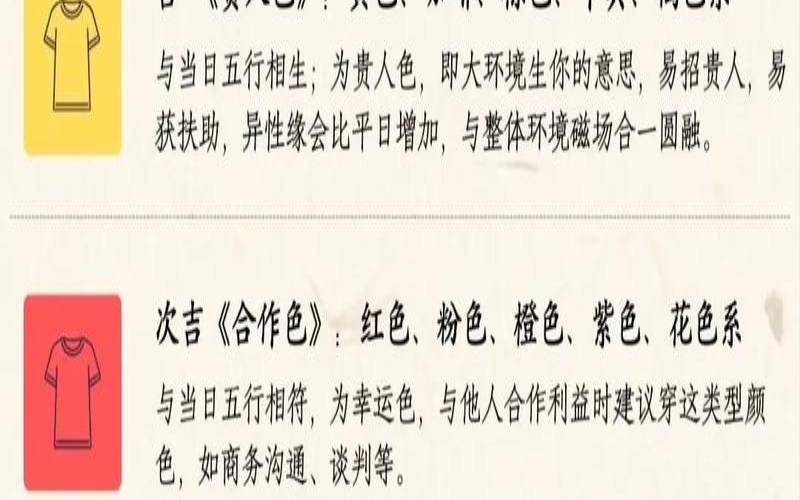 穿衣色彩攻略（2021年10月3五行穿衣颜色）