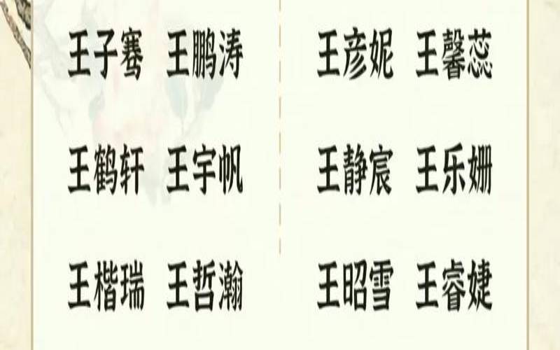 2020年唐姓宝宝取名字大全（吴姓男孩取名）
