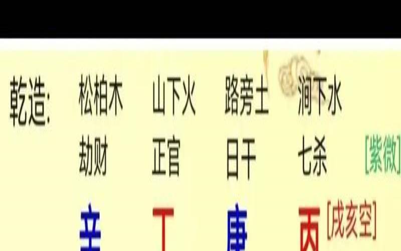 癸日酉月八字命例中（癸酉日生于酉月解析）
