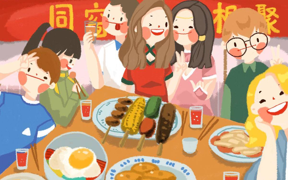 做梦梦到同学聚会吃饭（梦到自己的同学代表什么）