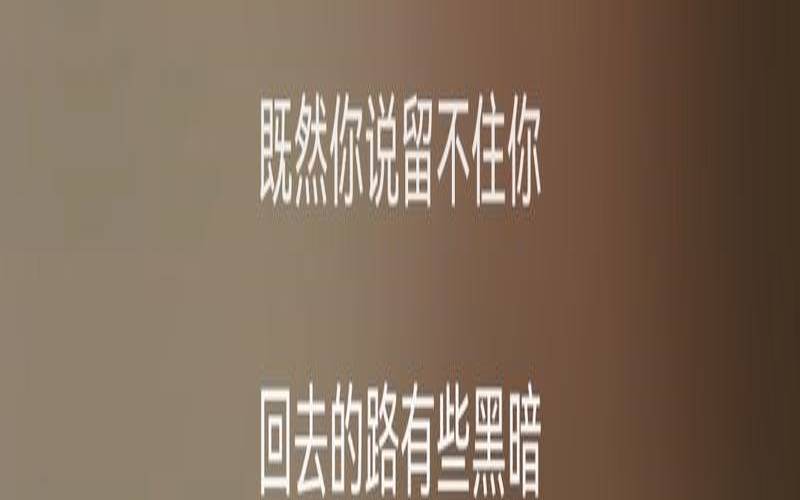 把眼泪留给夜晚（把眼泪留给昨天歌词）