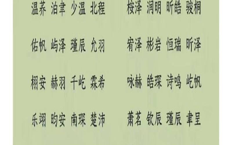 尉迟男孩名字大全（2023兔年男孩取什么名字好）