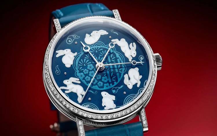 兔年生肖排码表（表盘上有12个生肖的手表）