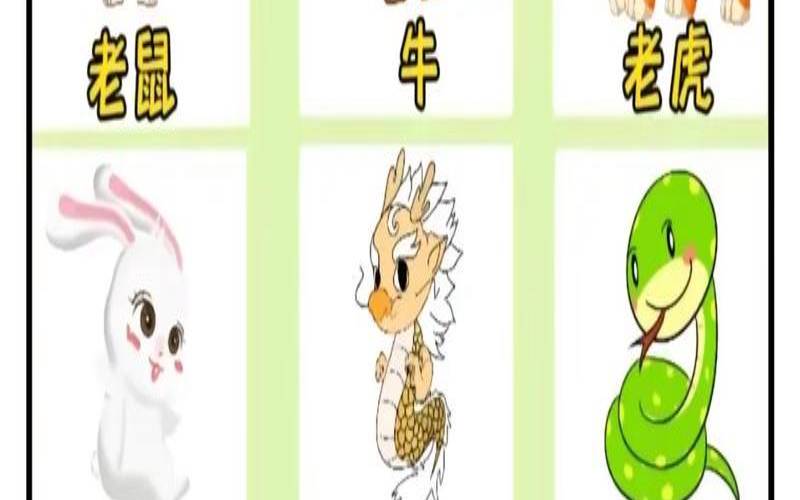 十二生肖体型较小的动物（十二生肖大小排列表）